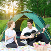 3-4 Person Man Tent Folding Camping Hiking Outdoor Beach Tent Waterproof UK