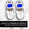 GlamHaus Double Size Electric Blanket - Fitted Mattress Bed Cover 18-3-591