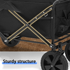 150KG Folding Trolley Cart Outdoor Garden Camping Beach Festival Wagon Truck UK
