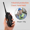 2 x Baofeng BF-88E Walkie Talkies Long Range Two Way Radio PMR 16CH w/Headsets