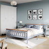 King Size 5FT Pine Wood Bed Frame Solid Wooden Bedstead Modern Bedroom Furniture