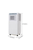 9000 BTU Portable Air Conditioner Smart APP Control Timer for Bedroom AC Unit UK