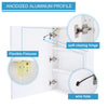 LED Bathroom Mirror Cabinet with Lights Touch Switch 3 Colors LED with Storage