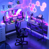 L-shaped Computer Desk Large Home Office Writing Workstation Corner Desk