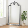 Mirror Large Full Length Wall Archtop Antique Vintage Silver Leaner 184 x 104cm