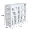 White Shoes Storage Cabinet Organizer Stand Display Rack 4 Tier Shelf Cupboard