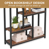 Tribesigns 79 Inch Extra Tall Bookshelf, 7-Tier Vintage Bookcase