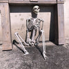 Full Life Size Human Skeleton Halloween Prop Poseable Halloween Party Decoration