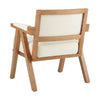 Dusk Matilda Ivory Boucle & Solid Wood Accent Chair RRP £199