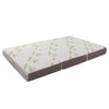 Economy 10cm Folding Mattress, Tri-fold Mattress with Memory Foam and Ultra Soft