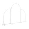 Round/Oval/Square Wedding Arch Stand Birthday Party Backdrop Flower Balloon Deco