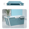 Folding Bathtub Water Tub Adult Children Kids Spa Soaking Sauna SPA Bath Tub Lid