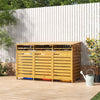Large Triple Wheelie Bins Storage Wooden Store Cover Garden Rubbish Dustbin Shed