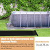 300 x 75 cm Solar Collector Panels Swimming Pool Heating System