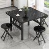 Sapce Saving Folding Coffee Table Small Dining Table Kids Playing Desk Foldable