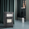 New 4.2kw Portable Heater Standing Heating Cabinet Butane Gas Heaters on Castors