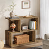 Tribesigns Narrow Console Table, 2 Tier Storage End Side Table, 80x30x65 cm
