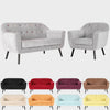 Sofa Modern Scandinavian Bucket Tub Chair Seat Modern Armchair Fabric 2 3 Seater