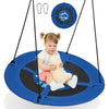 104cm Saucer Tree Swing Indoor Outdoor Flying Swing Seat Adjustable Hanging Rope