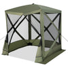 225x 225cm 4-Panel Pop up Camping Gazebo Instant Setup Screen House Gazebo Tent