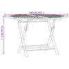 Folding Garden Table, Table for Dinner Coffee Tea, Dining Table for Patio Z6K0