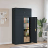File Cabinet Anthracite 90x40x180 Steel R2U4
