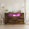 10 Drawers Chest of Drawers Bedside Cabinet Storage Bedroom Furniture Non-woven