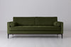 Swyft Model 02 3 Seat Sofa - Vine Velvet RRP £1450