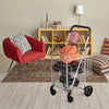 Portable Shopping Cart Folding Grocery Cart Heavy-Duty Utility Cart w/ Wheels