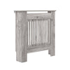 Small Medium Large Radiator Cover Vertical Slatted Grill Wooden Heating Cabinet