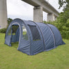 Large Family Tent 5-6 Person Tunnel Camping Tent Waterproof Room Outdoor Shelter