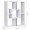 Stylish Space Saving Floating Wall Shelves Bookshelf Storage Unit Display Shelf
