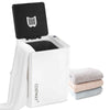COSTWAY 23L Large Towel Warmer Bucket Home Towel Warmer w/0-90Min Timer-White