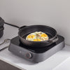 Cast Iron Cookware Frying Pan Grill Baking Pot Skillet Pizza Pan Deep 23-35cm
