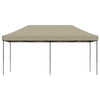 Foldable Party Tent - Taupe 580x292x315 A5N1