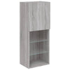 Tidyard TV Stand Unit, TV Cabinet Centres Cabinet, Modern TV Console T8D5