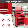 Heavy Duty Roller Tool Cabinet Storage Chest Box Garage Workshop 4 Drawers Red