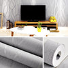 Thick Stripe Curve Line Wall Paper 3D Silver Grey Textured Wallpaper Roll 9.5m