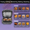 OYAJIA 9L Large Digital 8-in-1 Health Air Fryer Oven XL Multi-Cooker Easy Znzwmu
