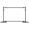 Adjustable Photography Heavy Duty Backdrop Stand Carbon Steel Base 10x10ft