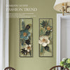 Metal Wall Art Flower Hangings Wall Sculptures Livingroom Decor Ornament 33*21in
