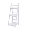 3/4 Tier Foldable Wooden Plant Stand Ladder Shelf Display Bookshelf Storage Rack