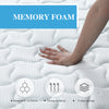 Gude Night*4ft6 Double Spring Mattress Memory Foam Mattress Sprung-17cm Depth