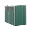 Garden Metal Bin Shed Double Wheelie Bin Storage Cover Rubbish Dustbin 2 Shed UK