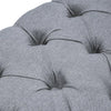 Button Tufted Upholstered Accent Lounge Chair Stool Window Seat Hallway Bench UK