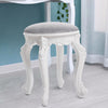 Soft Padded Stool Piano Makeup Seat Kitchen Bedroom Side Chair Dressing Stool