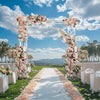 Heavy Duty Metal Garden Arch Path Wedding Rose Pergola Archway Flowers Climbing