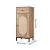 Wooden Bathroom Cupboard Storage Organizer Sofa Side Table Cabinet with Drawer