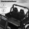 Kids Ride on Truck 2-Seat Electric Toy Vehicle w/2.4G Remote Control-Black