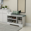 Shoe Storage Bench Cabinets Shoes Rack with Drawer,Cushion,Shelf Hallway Organis